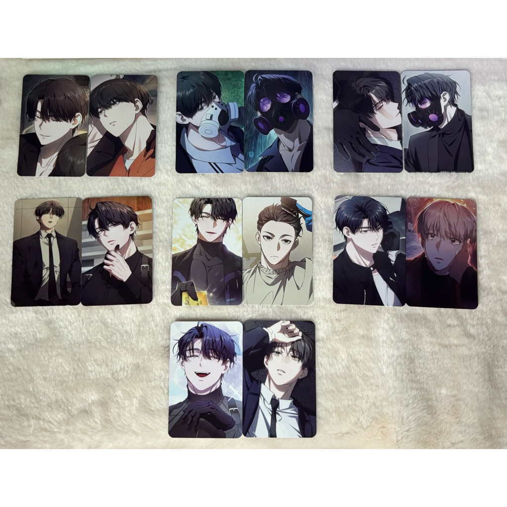 การ์ดคาเฟ่จีน มีตำหนิโรงงานปะปาย The hunter's gonna lay low (ฮันเตอร์อยากใช้ชีวิตอย่างสงบ) พร้อมส่ง