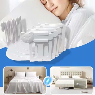 เครื่องยึดผ้าปูที่นอน 4 ชิ้น รุ่นอัปเกรด เข้ากันได้หลากหลาย ผ้าปูที่นอนไม่เลื่อน