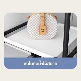 YIJIAตู้เสื้อผ้า ผ้าผ้าใบ ลายน่ารัก อเนกประสงค์ แบบซิปมีหลายรูปแบบ ตู้ใส่ตู้เสื้อผ้าขนาดใหญ่ ผ้ากันน้ำ ช่องจัด