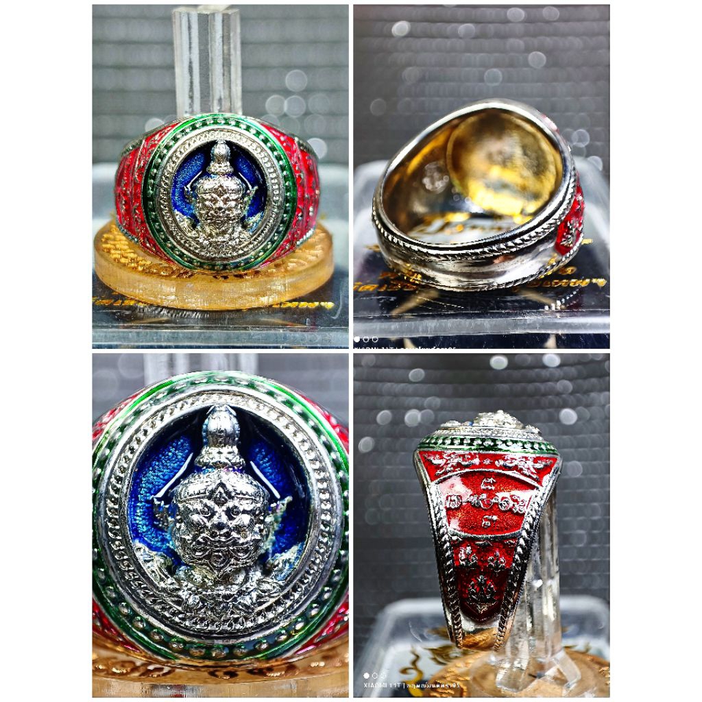 แหวนท้าวเวสสุวรรณรุ่นปราบมาร(พระอาจารย์อึ่งวัดเชิงหวาย.กรุ