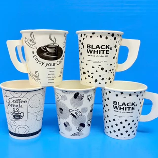 6.5 oz./8oz.1 PE/2000 ใบ/ยกลัง/1000 ใบ/500 ใบ/แก้วกาแฟ กระดาษ ร้อน/เย็น 6.5 ออนซ์ (one size)