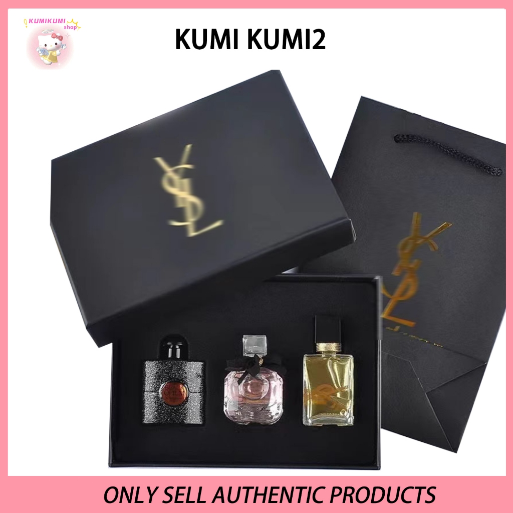ของแท้ 100% น้ําหอม Y$L Perfume Gift Set For Women7.5ml*3 ชุดกล่องสุคนธ์ขวัญคลาสสิก