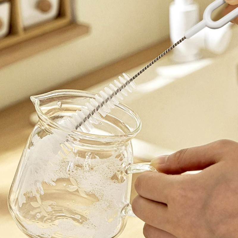 As Well As ชุดแปรงทำความสะอาดอเนกประสงค์  เหมาะใช้กับ หลอด หรือของใช้ทั่วไป   จำหน่ายเป็นเซต 5 ชิ้น (หลายขนาด) - รูปที่ 4