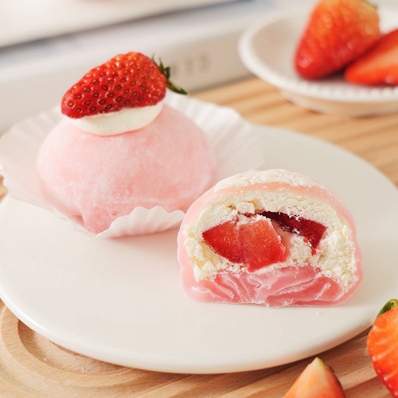 โมจิ ฮาร์โมนี่ รสสตรอเบอร์  (1 ลังมีประมาณ 60 ชิ้น) - รูปที่ 6