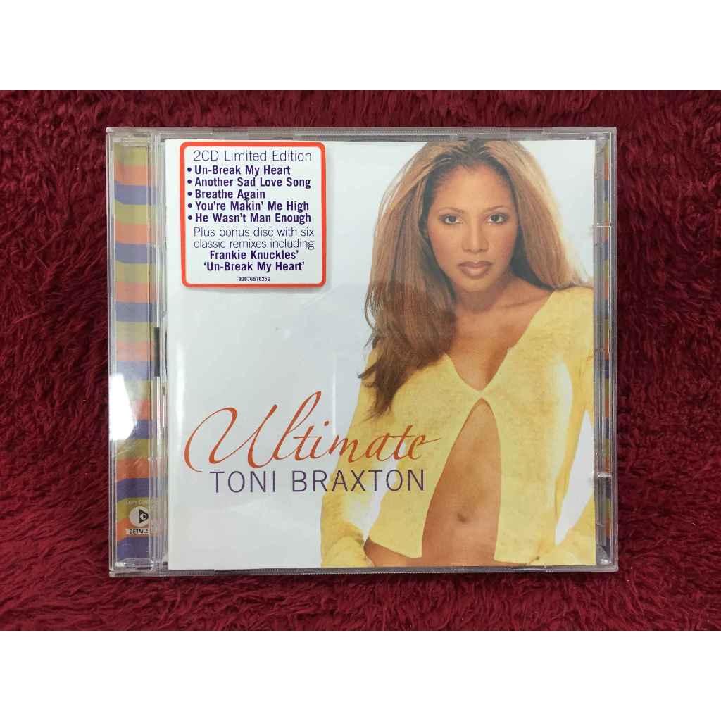 2CD Toni Braxton – Ultimate Toni Braxton สภาพตามรูปปก DA104-108