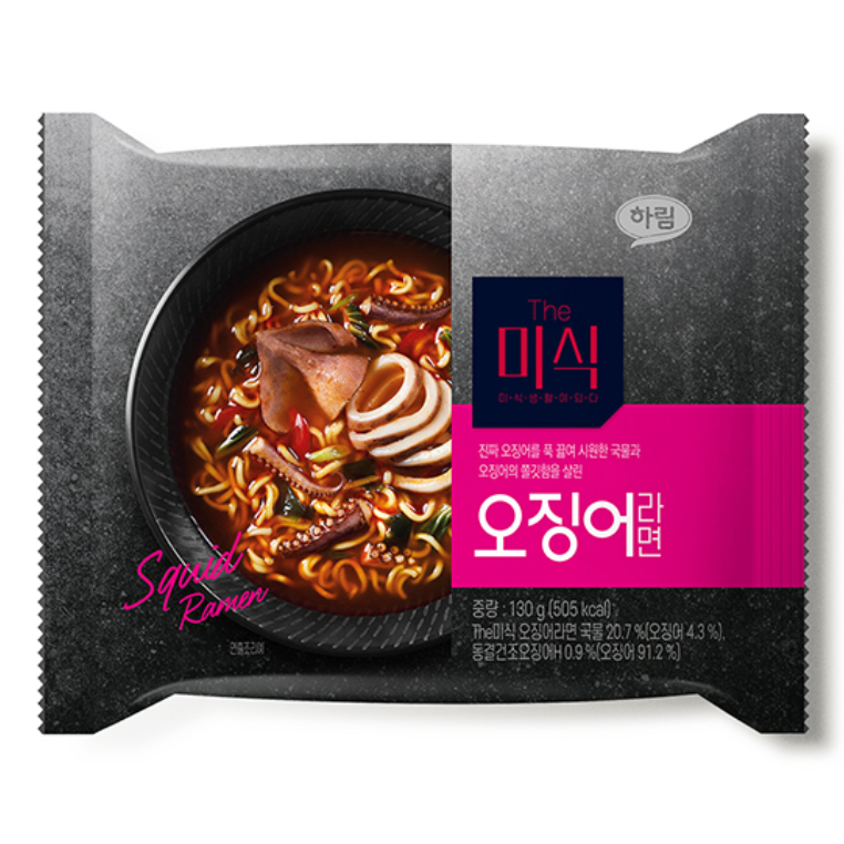 มาม่าเกาหลีแบรนด์ ฮาริม Harim the misik korea ramen 하림 한국 라면 모음