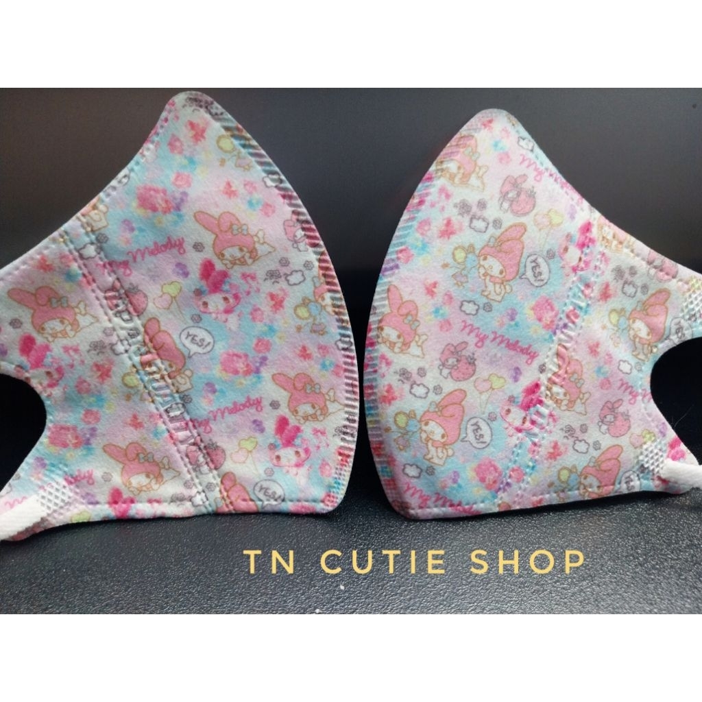 หน้ากากอนามัยเด็ก 3Dแมสเด็กโต 4-8 ขวบ ลายการตูน แพค 10 ชิ้นคุณภาพญี่ปุ่น ของแท้ 🇯🇵🇯🇵 - รูปที่ 3
