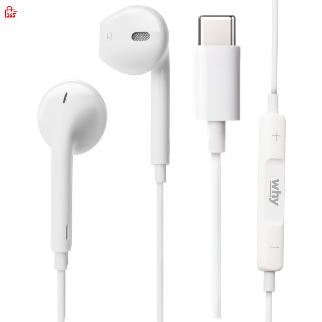 Why หูฟัง Type-C คุณภาพเสียงดี รองรับสมาร์ทโฟน แท็บเล็ต แบบมีไมโครโฟนในตัว EP-4031