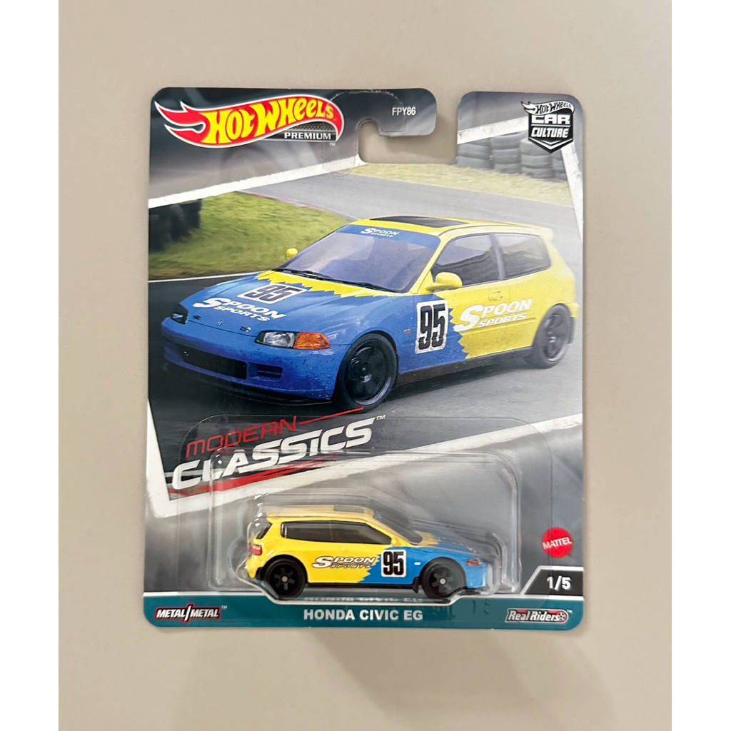 Hot Wheels รถเหล็ก Honda Civic EG6 Spoon Sports ของแท้