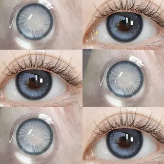 0.00-6.00 MIDROO เลนส์ค่าสายตาสั้น เกล็ดหิมะ ขยายรูม่านตา BIG EYE LENS รายเดือน