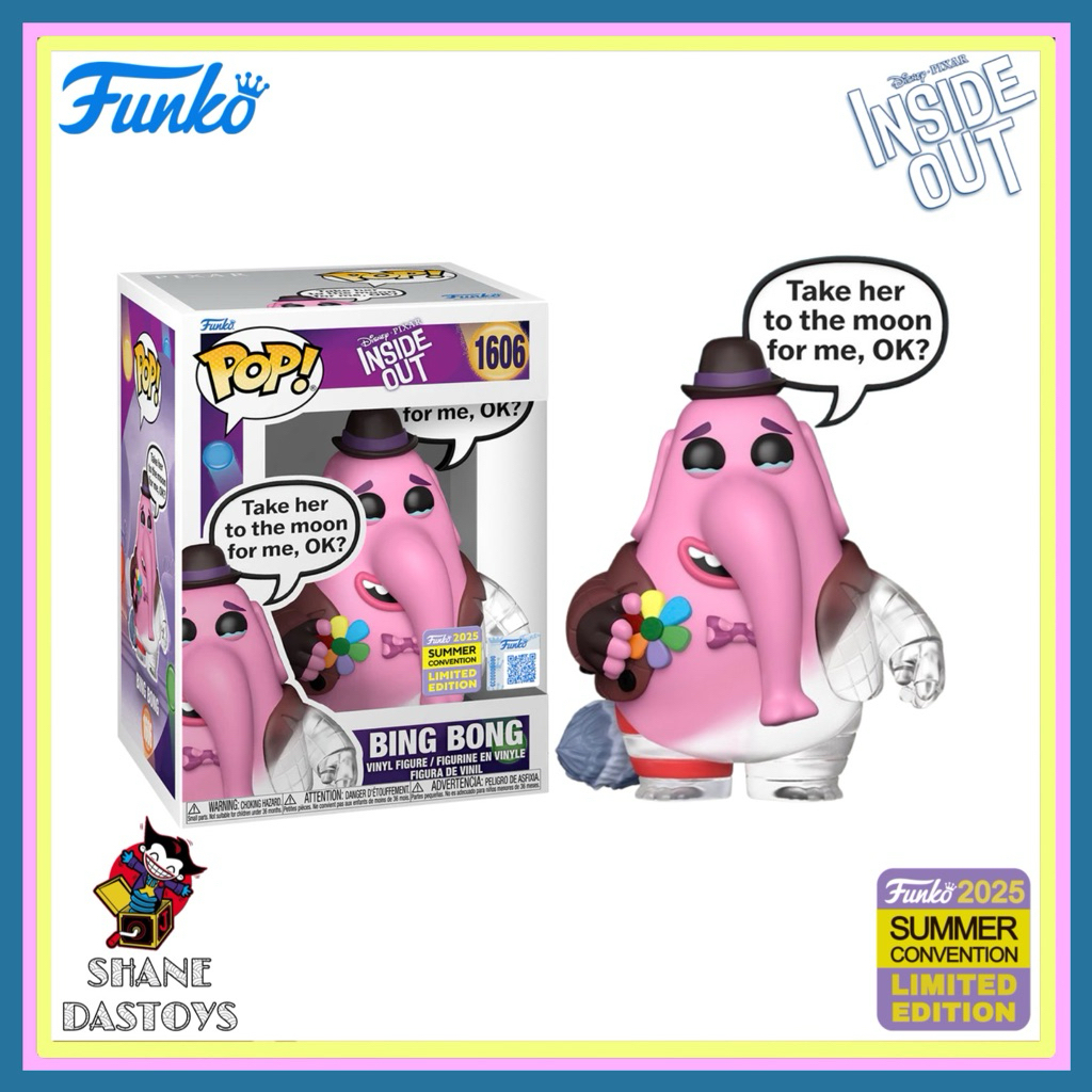 {IN-STOCK} Funko Pop! DISNEY Inside Out : Bing Bong #1606 Summer Convention 2025 พร้อมส่งค่ะ