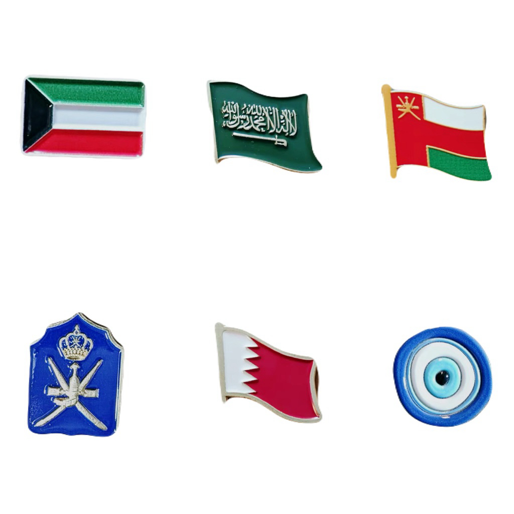 สติกเกอร์โลหะติดโทรศัพท์/ธงโอมาน/คูเวต/กาตาร์/ซาอุดิอาระเบีย/เอมิเรตส์/ดวงตาปีศาจ/Evileye