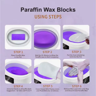 พาราฟิน ก้อนพาราฟิน 450g. Paraffin (ค่าส่งไม่แพงค่ะ)