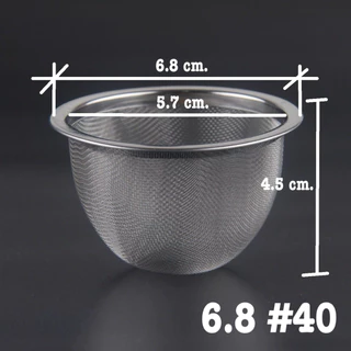 ตะแกรงร่อนผงมัทฉะ ขนาด 6.8 , 7.6 และ 8.2 cm. พร้อมลูกสแตนเลสร่อนผง 16 mm. ขนาดที่ดีที่สุดในการ่อนผงมัตจะ