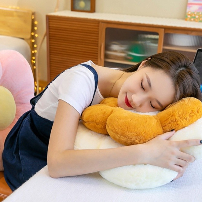 เบาะดอกไม้ 35cm/50cm น่ารักที่สุด เบาะรองนั่ง หมอนข้าง หมอนกอด ตุ๊กตา นุ่มสบาย ใช้ได้หลายวิธี จัดส่งรวดเร็ว COD