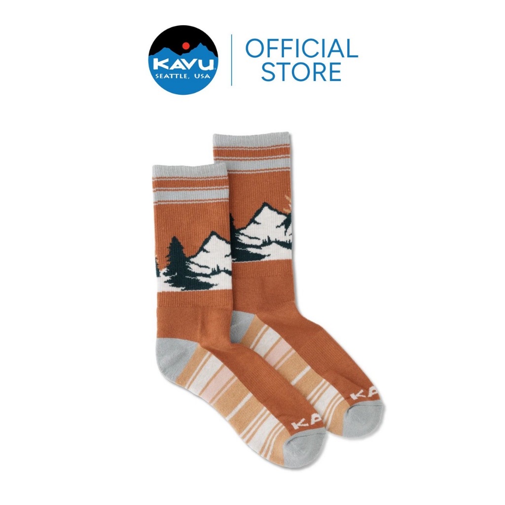 [ New Arrival ] KAVU Moonwalk Socks ถุงเท้า