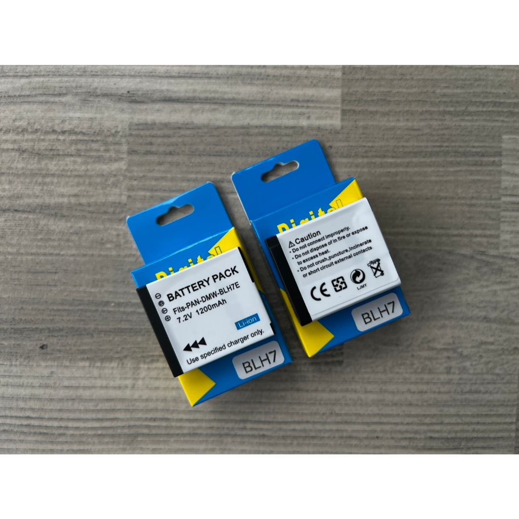 แบตเตอรี่ Panasonic Lumix DMW-BLH7E / DMW-BLH7 / DMW-BLH7PP / DMW-BLH7GT สีขาว มือ 1 พร้อมกล่อง
