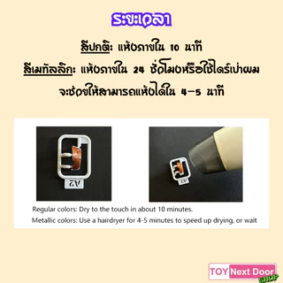 Pre-Order ตัวแทนจำหน่าย ** แยกสี ** Doloha : Acrylic Marker สูตรน้ำ สำหรับทำโมเดล หุ่นยนต์ ไม่มีกลิ่น