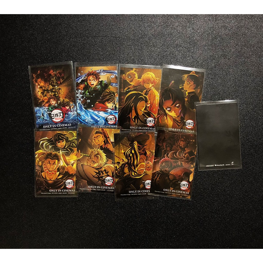 (ครบชุด8แบบ) *ของแท้100%* การ์ด Trading Card ดาบพิฆาตอสูร ปราสาทไร้ขอบเขต Demon Slayer: Infinity Cas