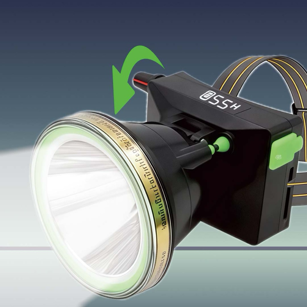 [TSM-2990 ]ไฟฉายคาดหัว ไฟคาดหัวแรงสูง ส่องไกล1000เมตร ไฟฉายLED แบตลิเธียม5200mAh ไฟกรีดยาง ไฟเดินป่าหัว ไฟคาดหัว - รูปที่ 3