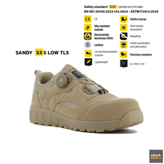 SAFETY JOGGER SANDY LOW S3 TLS รองเท้าเซฟตี้ หัวคอมโพสิท  กั…