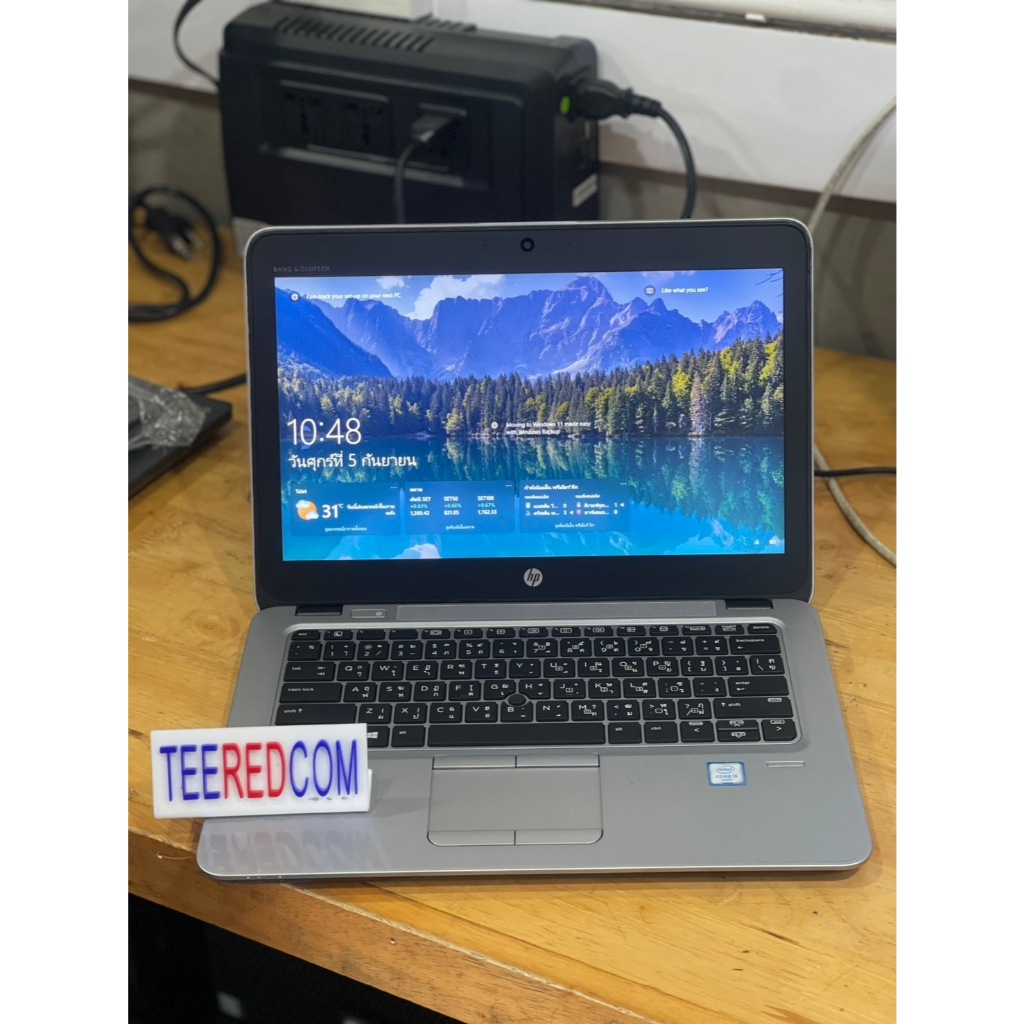 โน็ตบุ๊คมือสอง  HP EliteBook 820 G3 / Core i5-6200U 2.3GHz / DDR4 8GB /M.2 250GB+Hdd 500 GB / LED 12