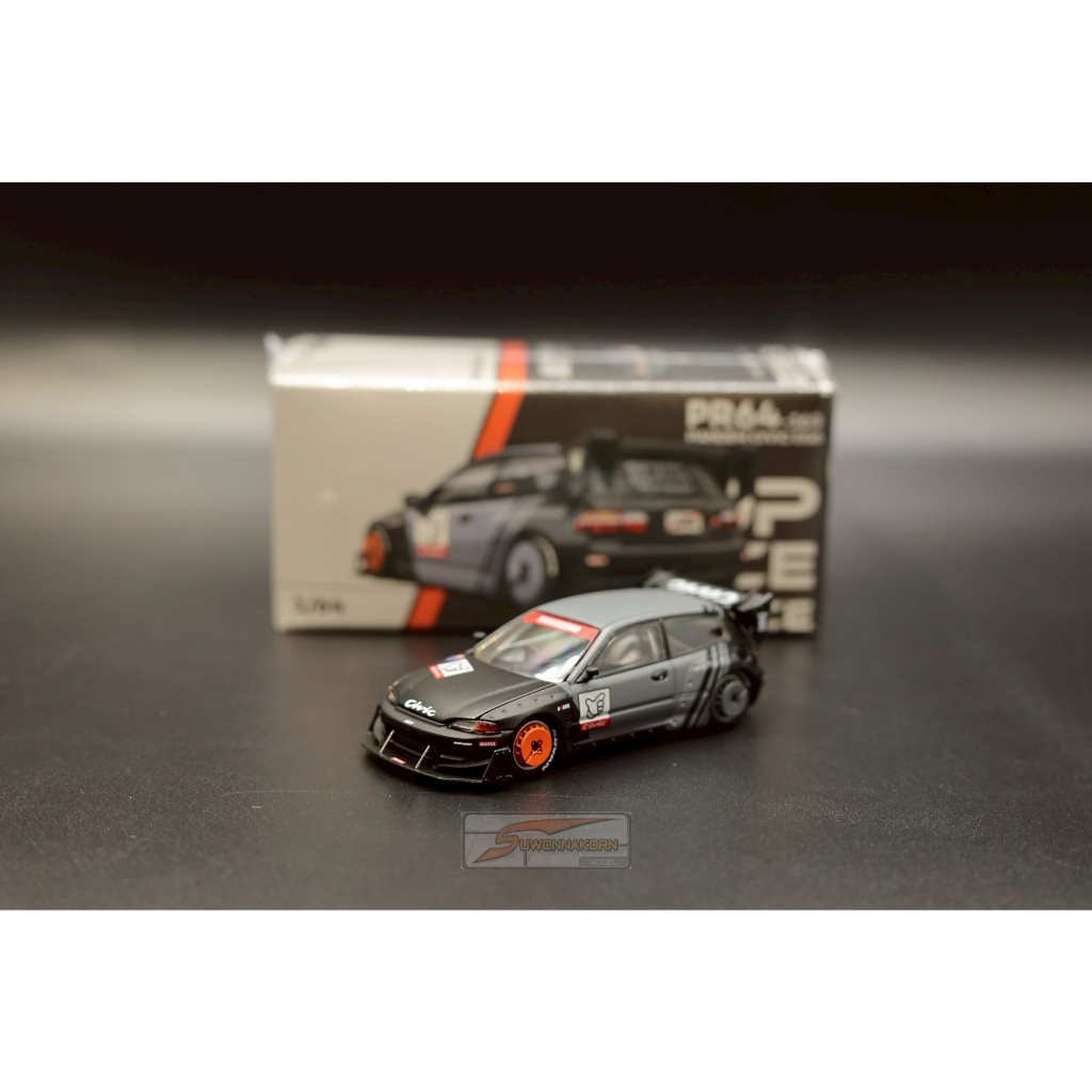 Pop Race 1/64 Pandem Civic EG6 Kanjozoku