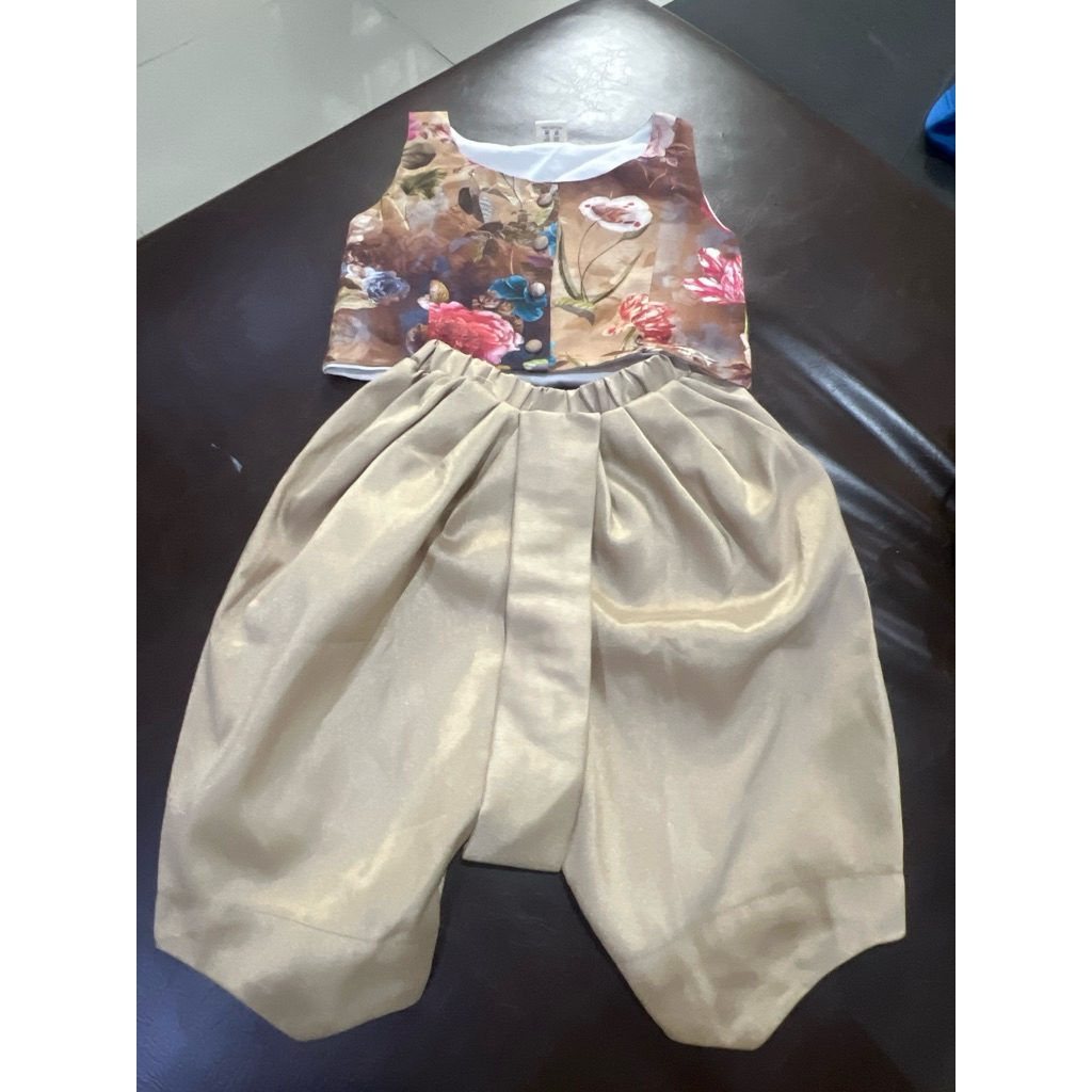 ชุดเซตไทยเสื้อโจงกระเบน งานแบรนด์ AI Jung ไซด์ L สภาพสวย