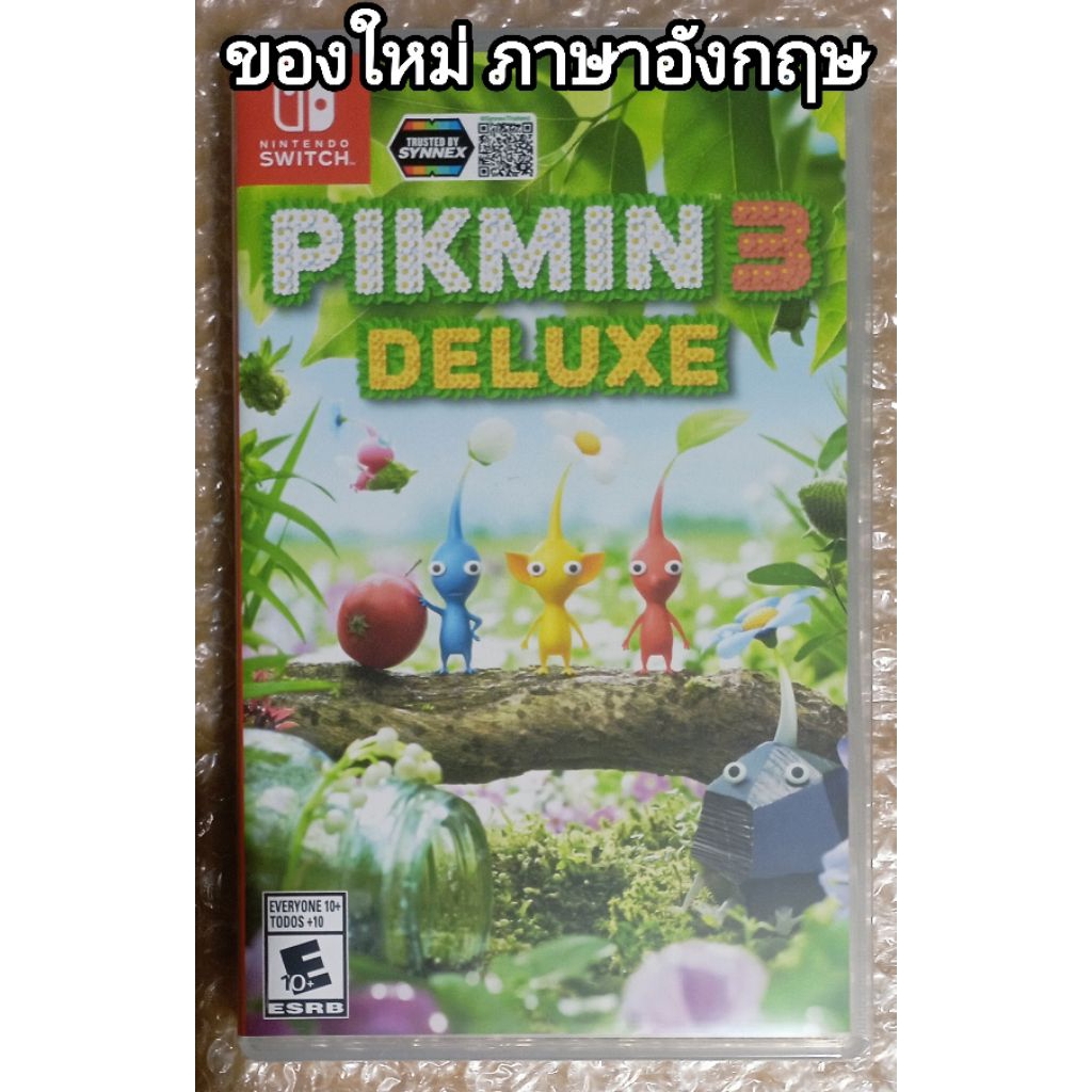 PIKMIN 3 DELUXE ภาษาอังกฤษ ENGLISH NINTENDO SWITCH EN US เกม ครอบครัว เด็ก น่ารัก 2 คน PIKMIN3 PICMI
