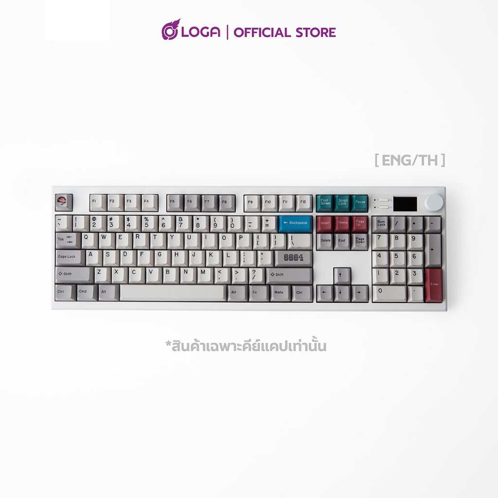 LOGA x 6664 x L+M : Keycap Full Set The Vintage 64 Collection