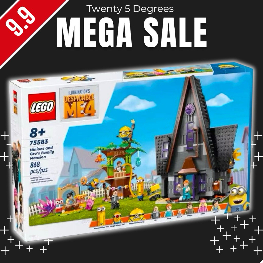 Lego 75583 Minions and Gru's Family Mansion เลโก้ของใหม่ ของแท้ 100%