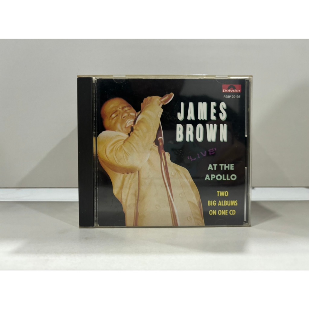 1 CD MUSIC  ซีดีเพลงสากล    LIVE AT THE APOLLO/JAMES BROWN    (K9J2)