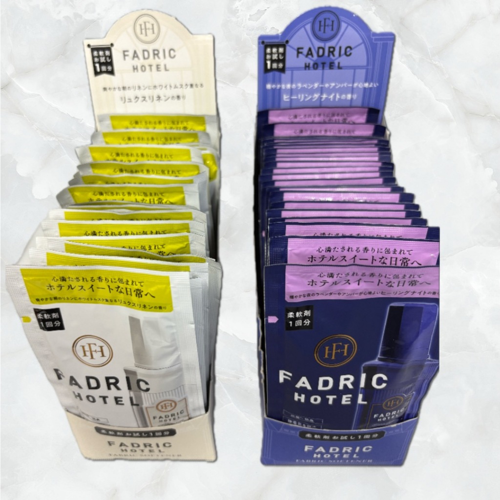 [Direct Shipment from Japan] Fadric Hotel Fabric Softener, 24 sheets × 2 boxes
