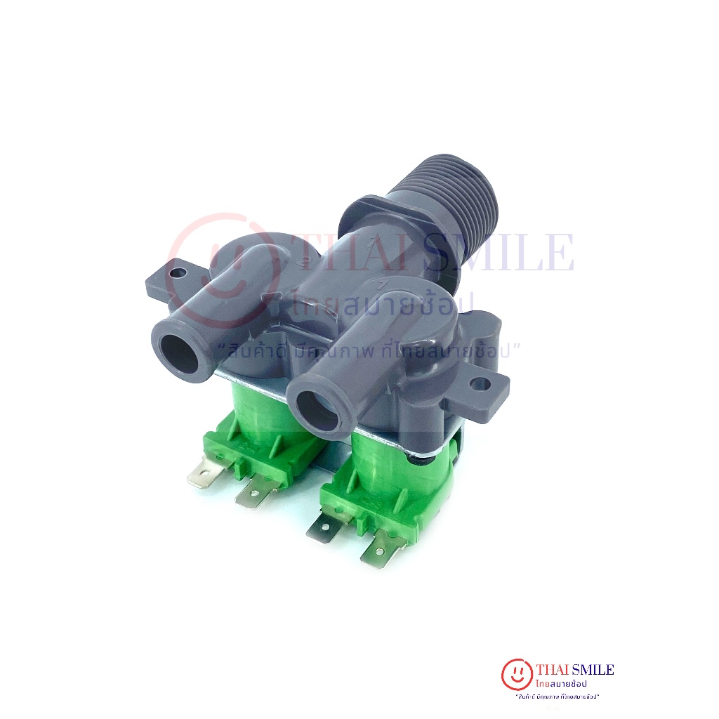 วาล์วน้ำเข้าเครื่องซักผ้า 2 ทาง ฮิตาชิ Hitachi (แท้) MGV-12VC-2 (AC220-240V.) - รูปที่ 2