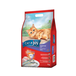 [กระสอบ 7kg] อาหารแมว Cat n Joy Triple Protection แค็ทเอ็นจอย อาหารเม็ดแมว