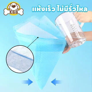 【พร้อมส่ง】EGGแผ่นรองฉี่สุนัข หนาขึ้น ดูดซับดีเยี่ยม ต้านเชื้อแบคทีเรีย - แผ่นรองฝึกสุนัข แผ่นรองฉี่แมว