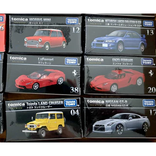D2.1 รถโทมิก้าขนาดเล็ก 🔆 Tomica Die-cast Car Takara กล่องดำ Premium หลายแบบ หลายสี ใหม่ในซีล