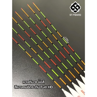 ทุ่นขนนกประกบ 6 YM-03 (สำหรับสายตกรั้ง) สีหางคมชัดระดับ Full HD