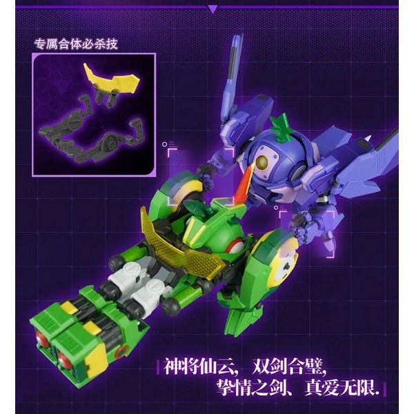 Yi Li Chuang Wan Fruity Robo FR06 Turbo Grape 6977327200069 (Plastic Model) ราคา ถูกที่สุด ดีลบีเคเค แกลเลอรีภาพที่ 7