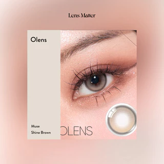 Muse - สี Brown, Gray (รายเดือน), Lens.Matter, คอนแทคเลนส์เกาหลี