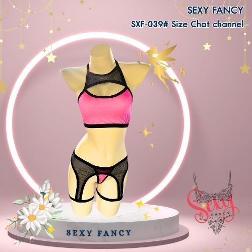 SEXY FANCY SXF-039# Size Chat channel ชุดแฟนซี บิกินี่เซ็กซี่ ชุดคอสเพลย์ (พร้อมส่งจากไทย)