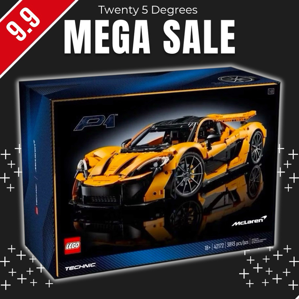(พร้อมส่ง รับประกันกล่องสวย) Lego 42172 McLaren P1™ เลโก้ ของใหม่ ของแท้ 100%