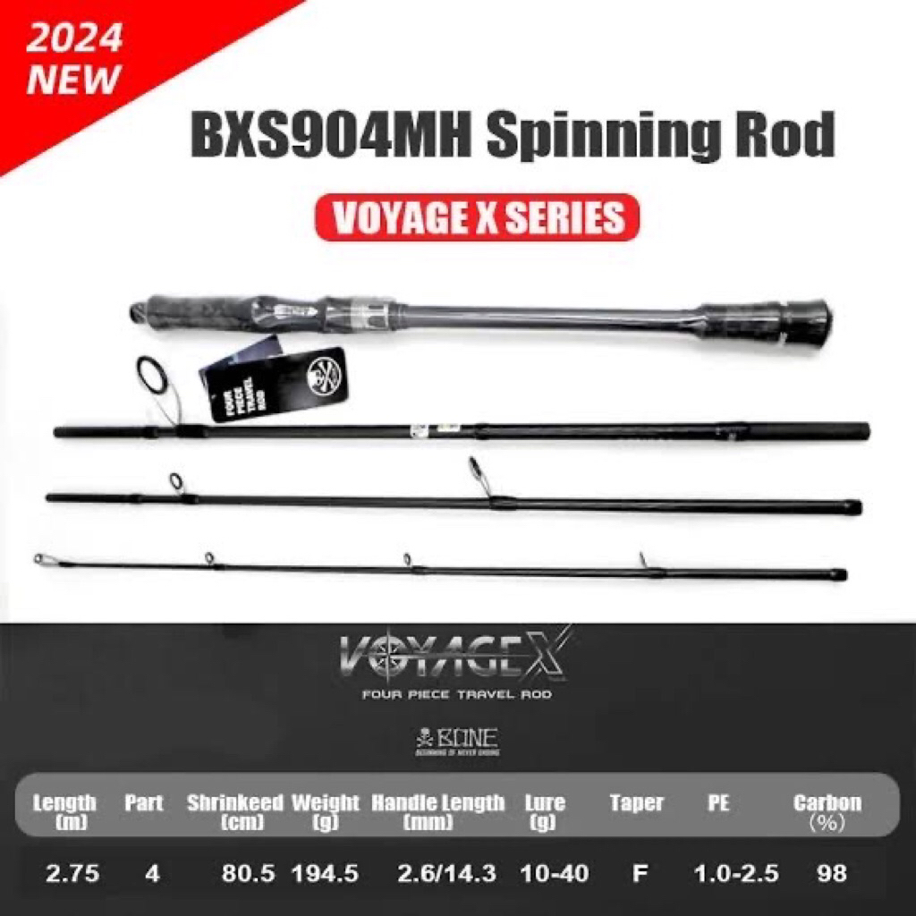 Bone Voyage X BXS904MH PE1-2.5 (Spining)