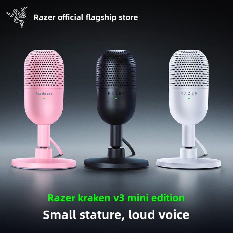 Razer Magic Sound Siren V3 mini Edition Mini Microphone for Computer game live streaming Recording s
