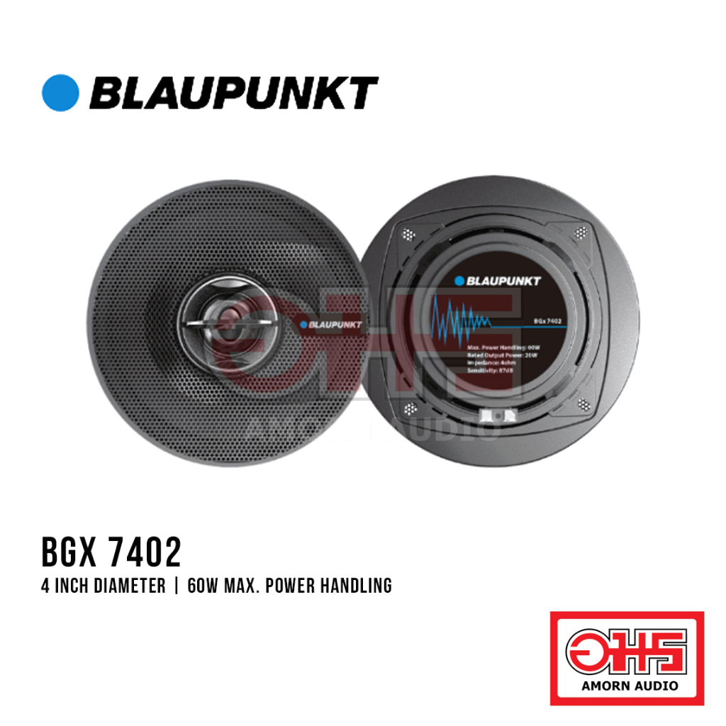 BLAUPUNKT BGX 7402 4.0″ Diameter | 60W Max. Power Handling AMORN AUDIO