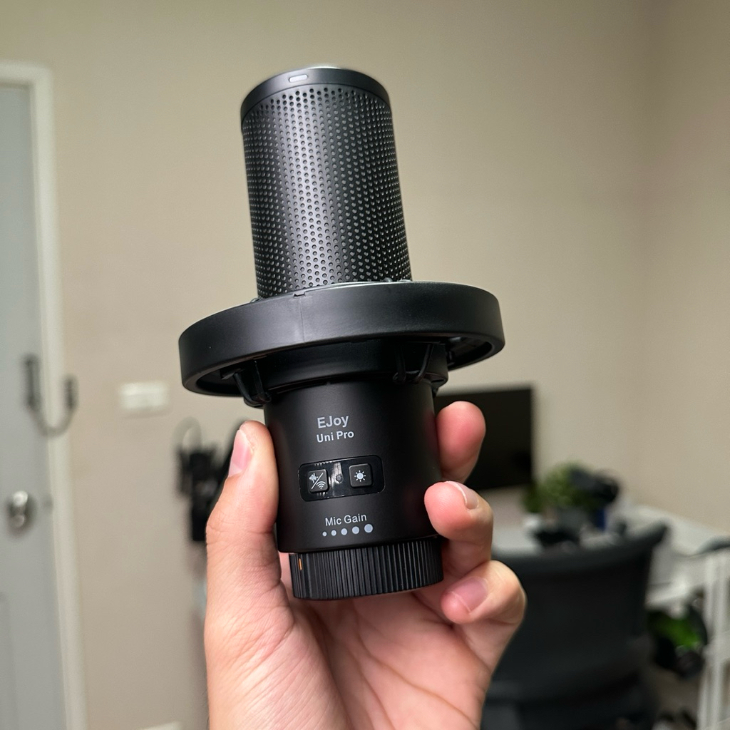 COMICA EJoy Uni Pro(A)-Black RGB Wireless USB Microphone