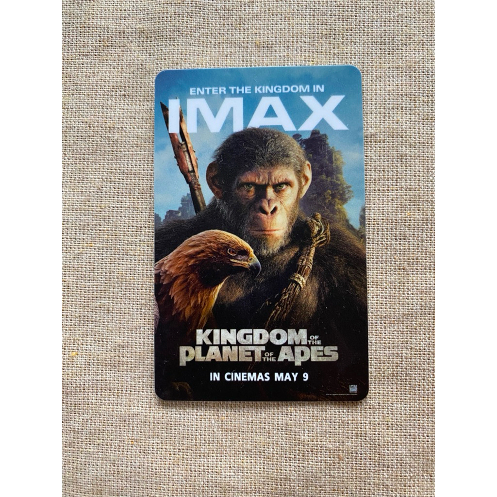 การ์ดแข็ง card                                           planet of the apes