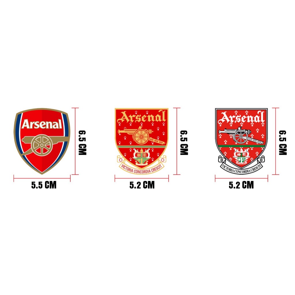 ตัวรีด ติดเสื้อ อาร์เซนอล Arsenal Collections