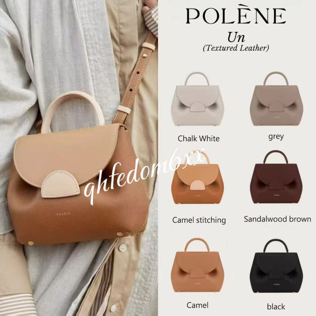 ของแท้ 100% |จัดส่งตอนนี้ Polene Number One Paris Bag