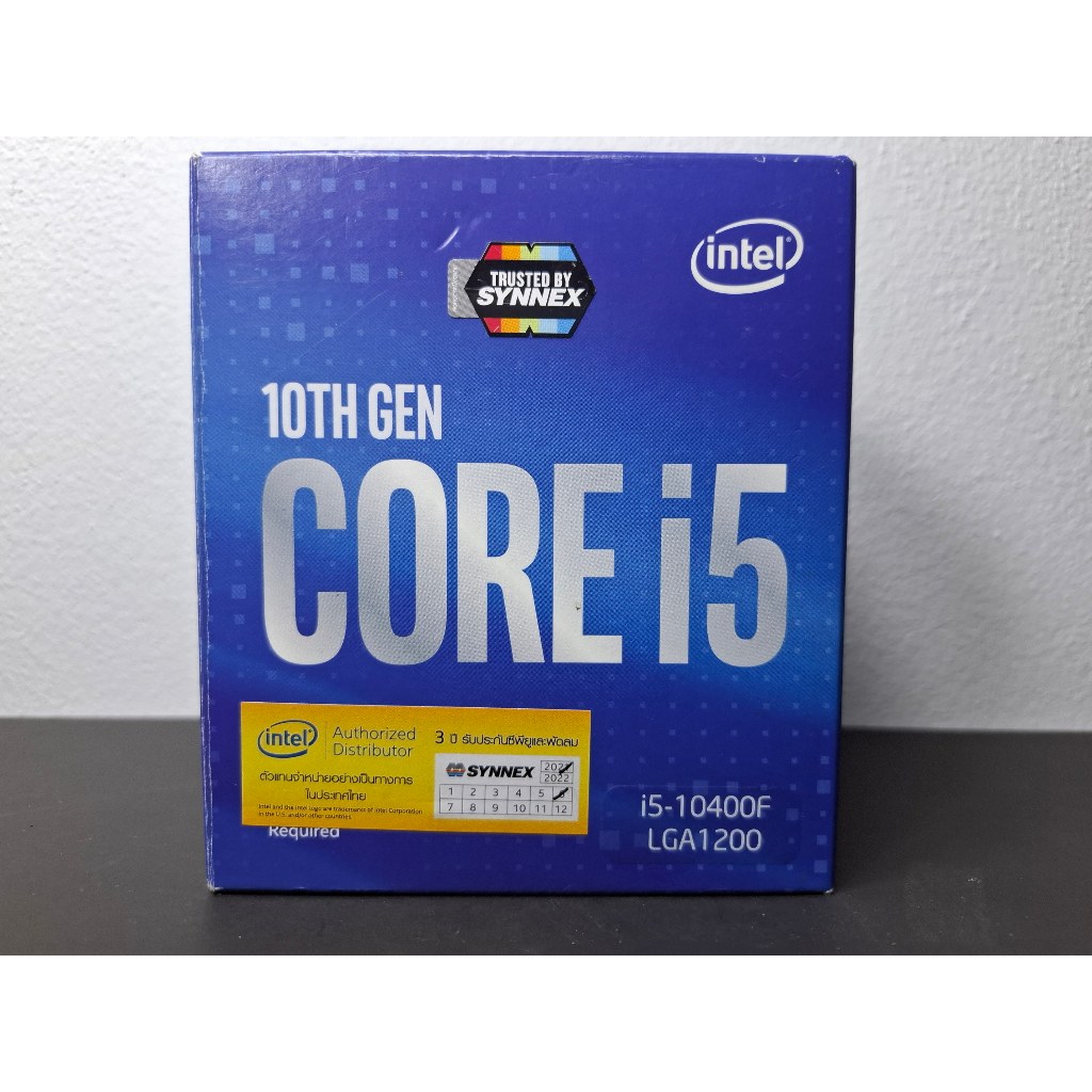 CPU Intel Core i5 10400F 6 Core 12 Thread GEN10 LGA1200 มือสอง